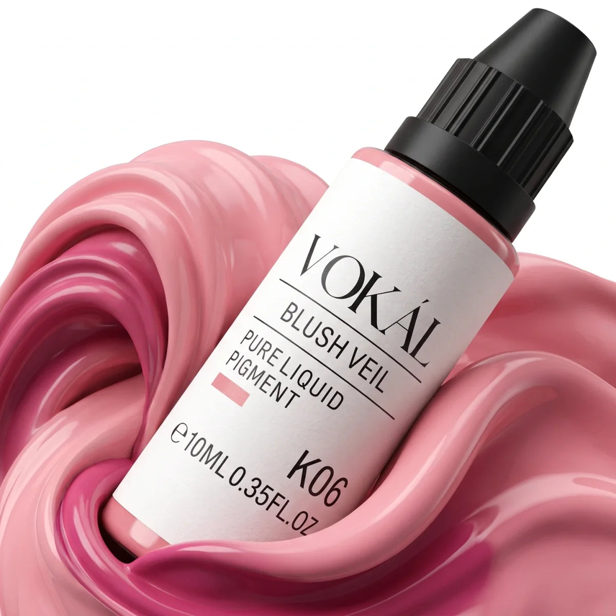 VOKAL K06 Blush Veil pigment in pink liquid