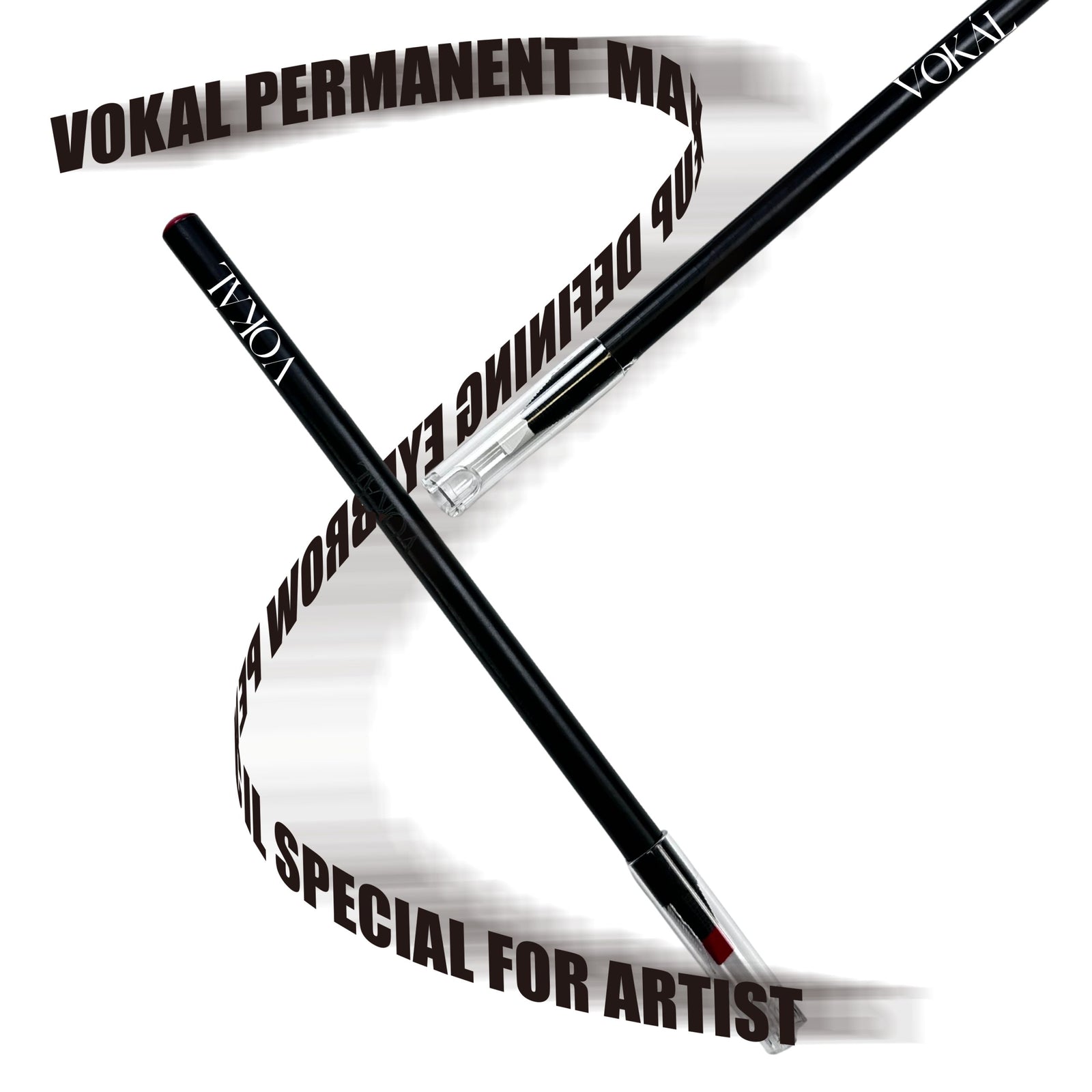 VOKAL Defining Eyebrow Pencil – Professional Brow Mapping Pencil with Built-In Sharpener