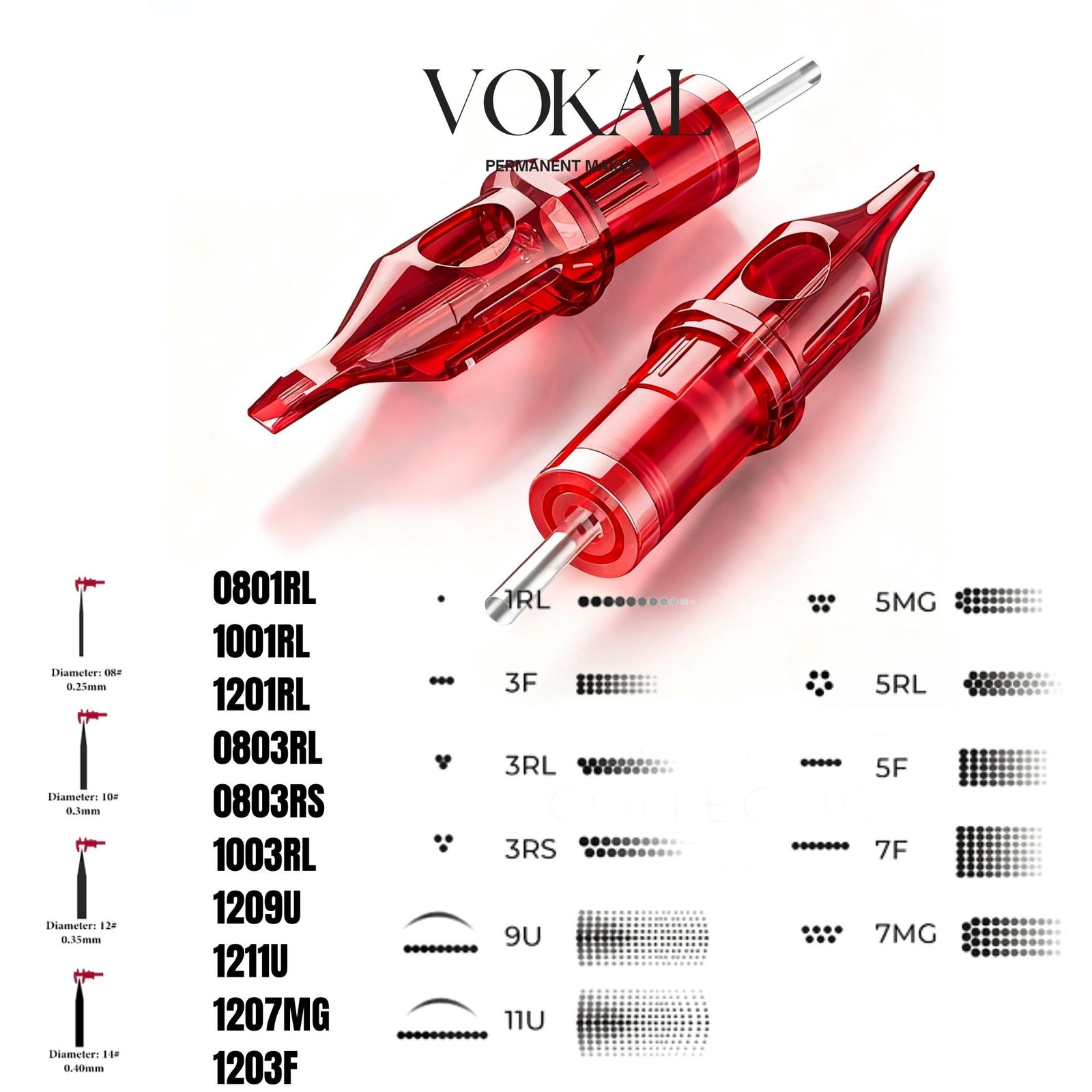 VOKAL Red Universal Needle