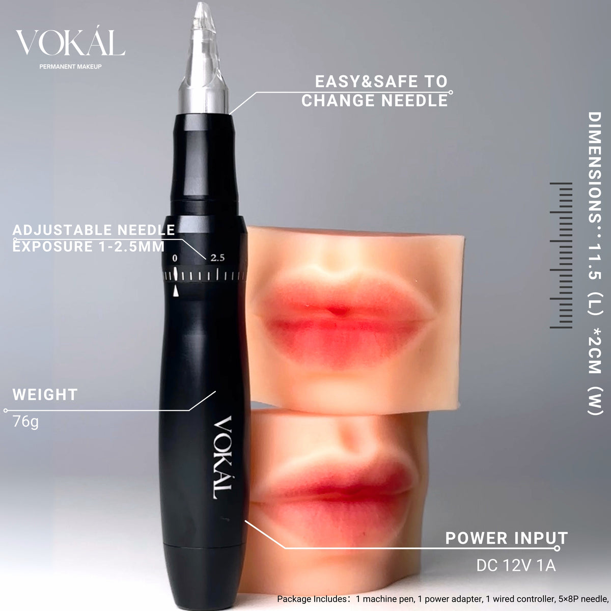 VOKAL Flash Lip Machine
