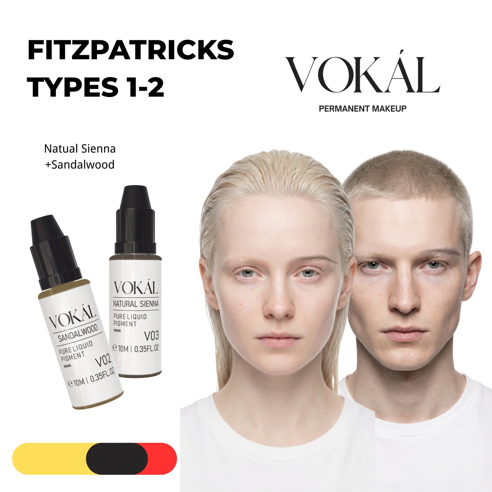 VOKAL Brow Pigments Complete Series