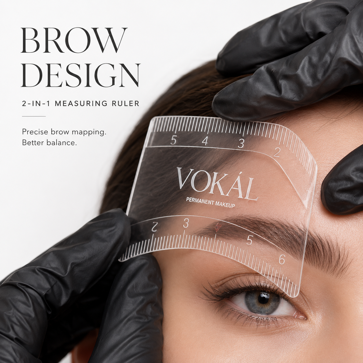 VOKAL PMU Brow Mapping Ruler