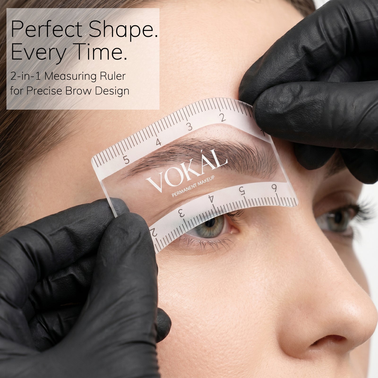 VOKAL PMU Brow Mapping Ruler
