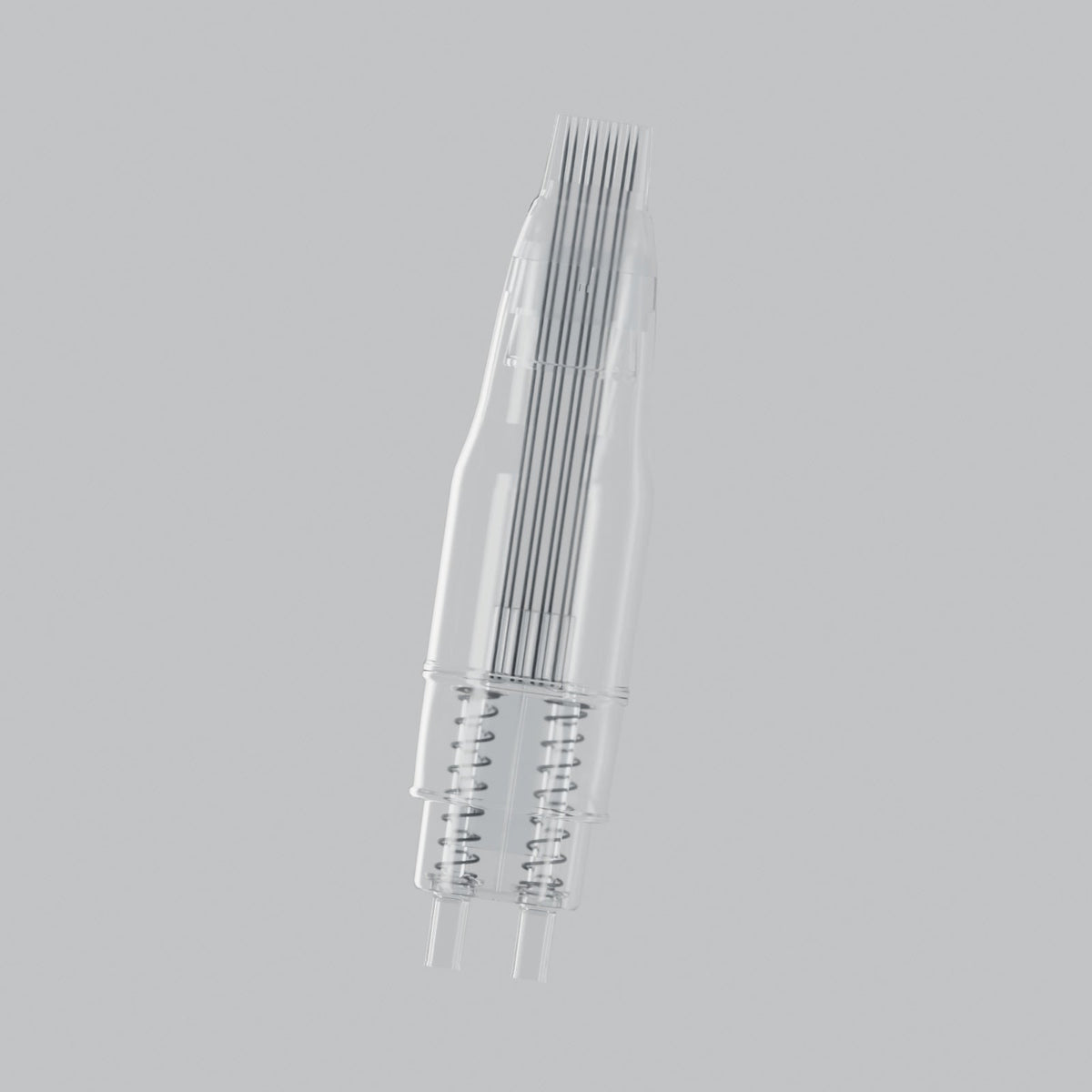 VOKAL Flash Lip Needle — transparent dual-row cartridge, rendered product view