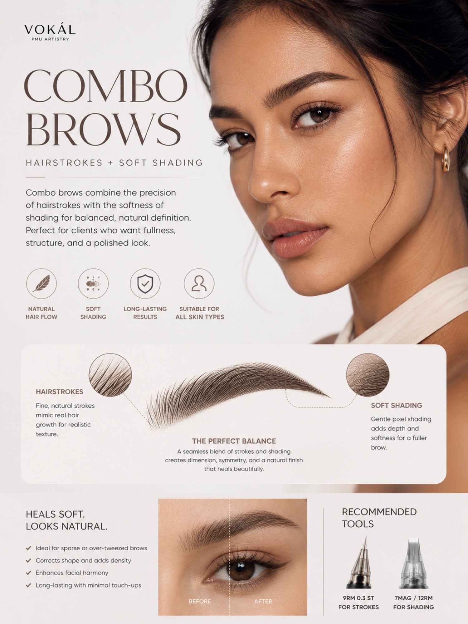VOKAL combo brows training board