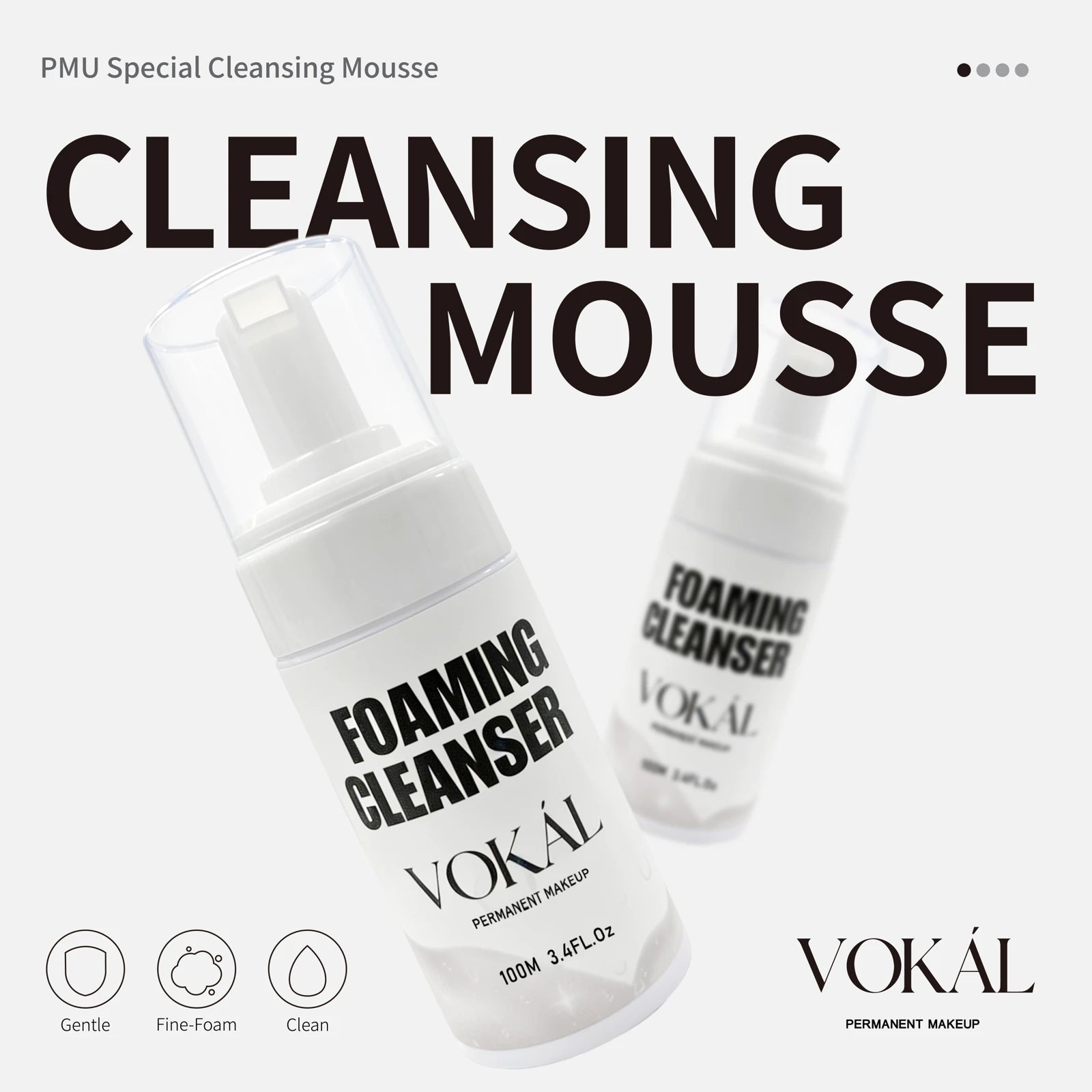 Cleansing mousse product detail