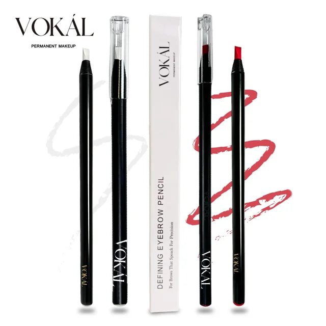 VOKAL Defining Eyebrow Pencil – Professional Brow Mapping Pencil with Built-In Sharpener