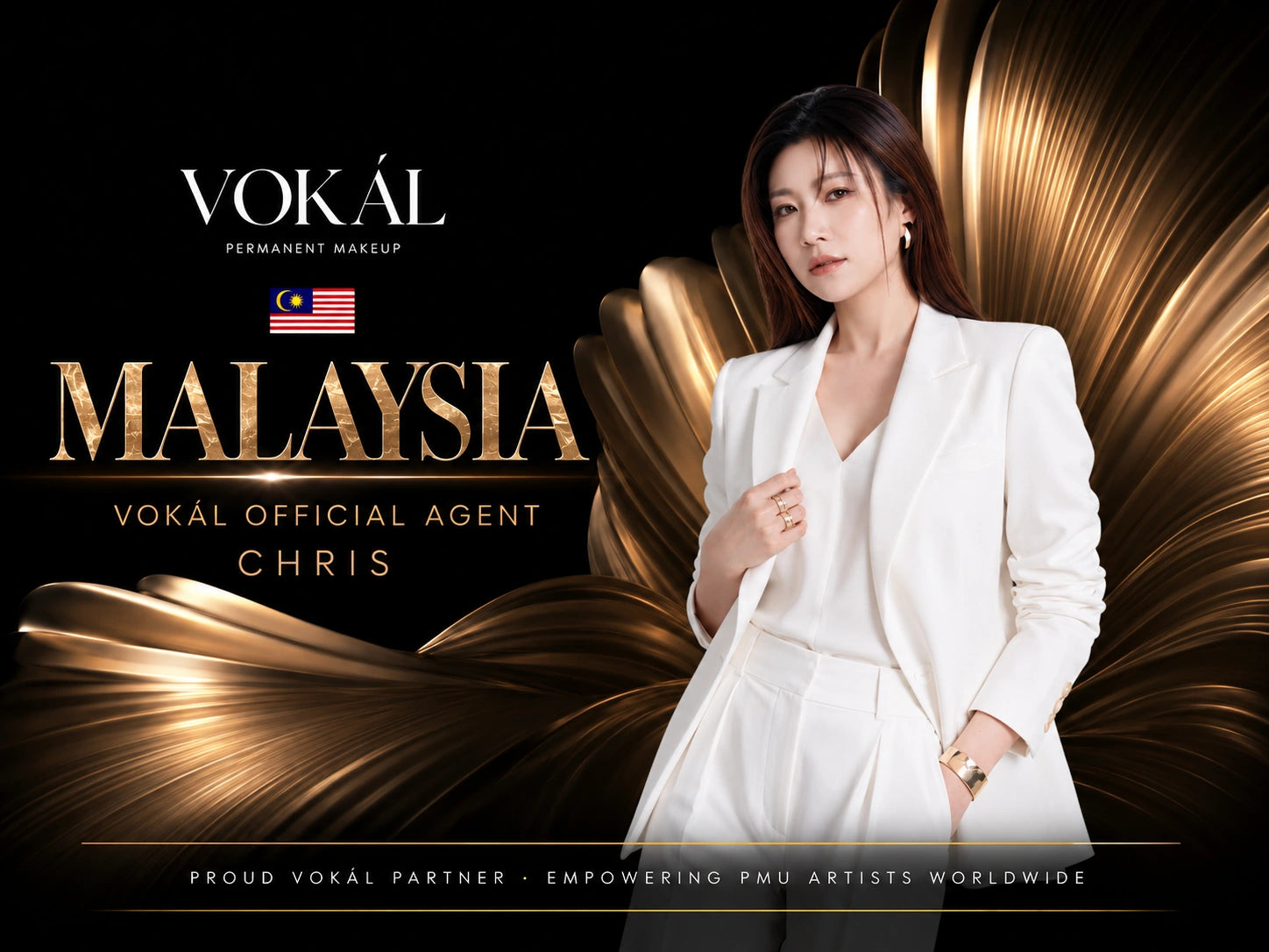 Chris, VOKAL official agent in Malaysia